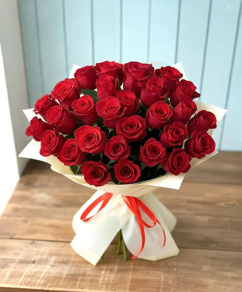 Букет 29 Красных роз в Надежде