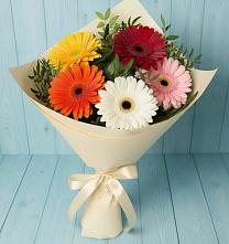 Букет цветов из:  Герберы в Надежде