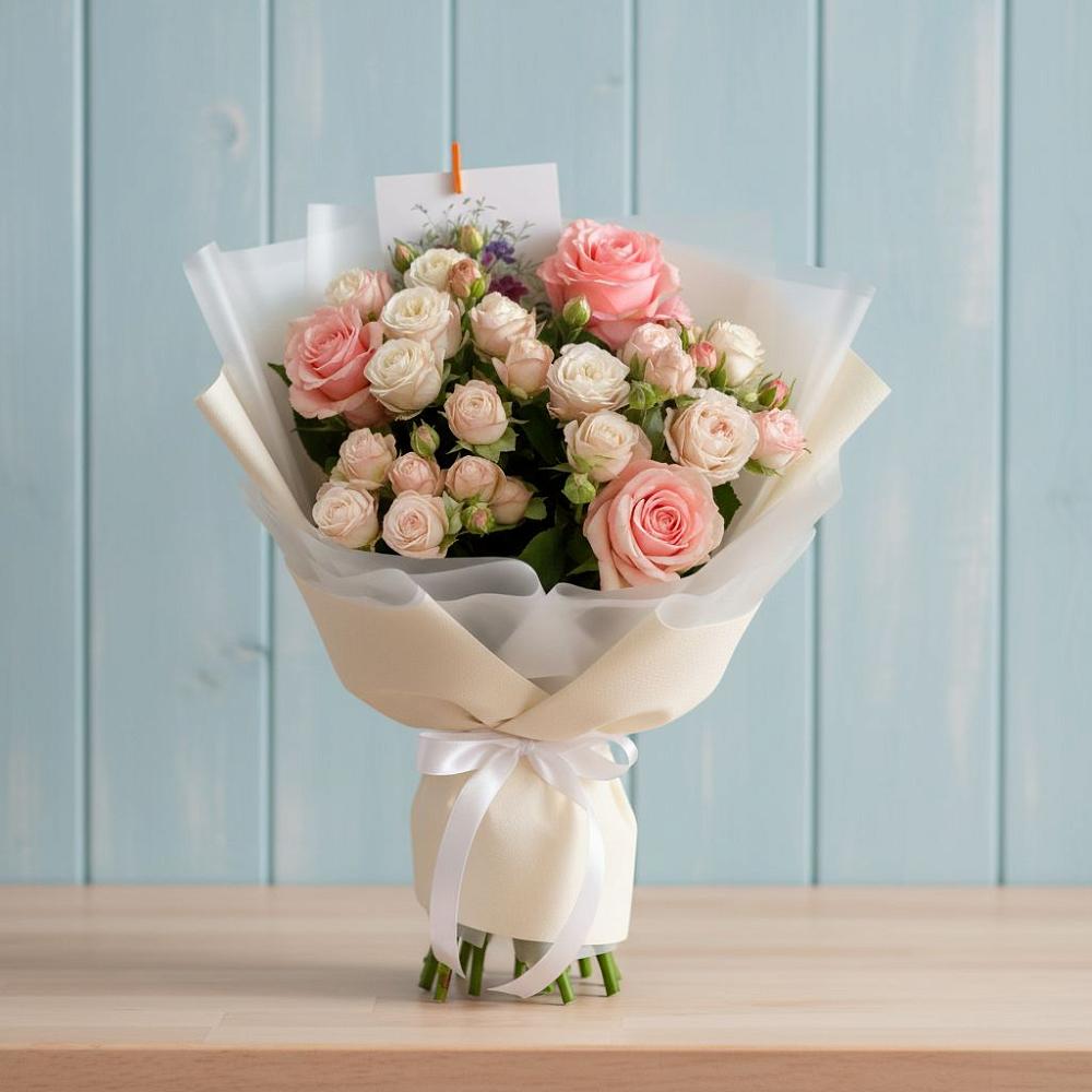 Букет цветов из: Розы в Надежде