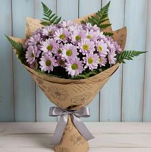 Букет цветов из:  Хризантемы в Надежде