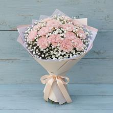Букет цветов из:  Гвоздики в Надежде