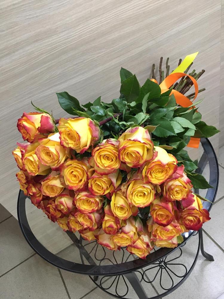 Букет Желтые розы в Надежде