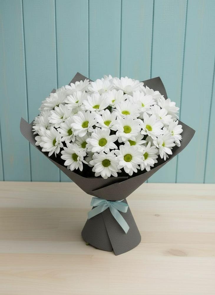 Букет цветов из: Хризантемы в Надежде