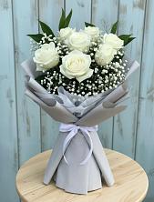 Букет цветов из:  Розы в Надежде