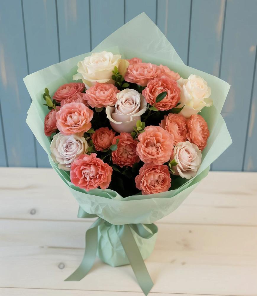 Букет цветов из: Розы в Надежде