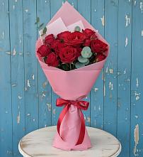 Букет цветов из:  Розы в Надежде