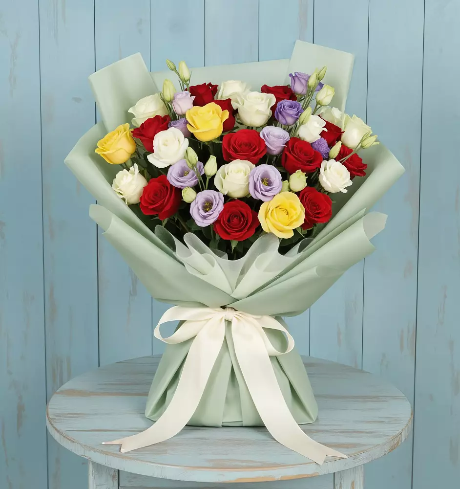 Букет цветов из: Розы в Надежде