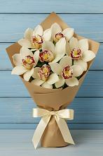 Букет цветов из:  Орхидеи и Розы в Надежде